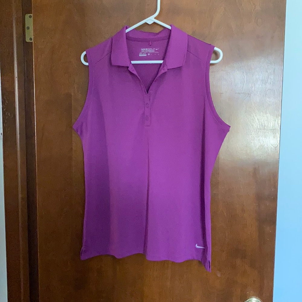 NikeGolf Tank with collar